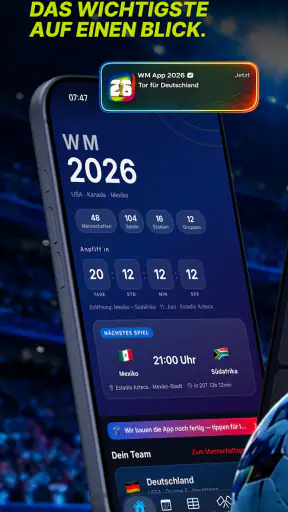 WM 2026 Liveticker & Spielplan screenshot