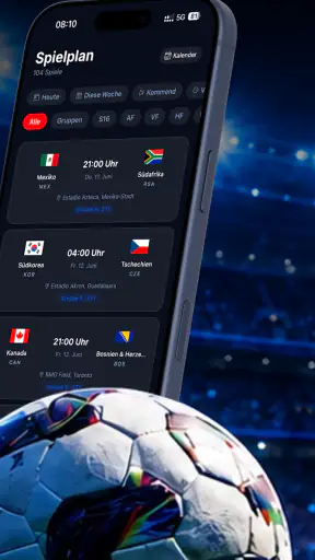 WM 2026 Liveticker & Spielplan screenshot