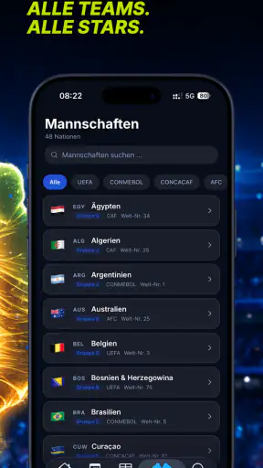 WM 2026 Liveticker & Spielplan screenshot