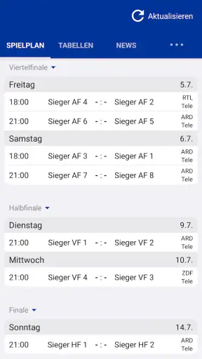 WM Spielplan App 2026 +Quali screenshot
