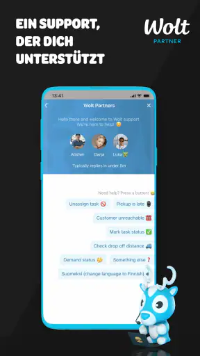 Wolt Courier Partner screenshot