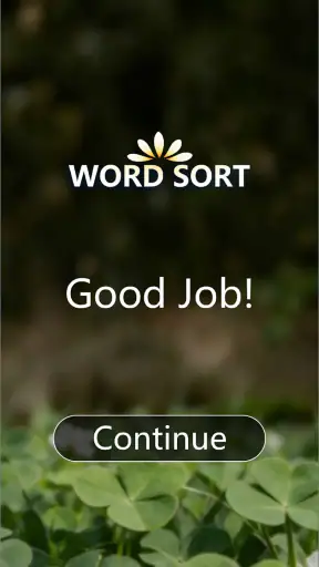 Word Sort screenshot