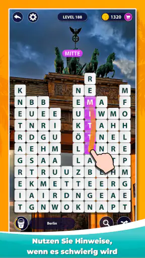Word Surf - Ein Wortspiel screenshot