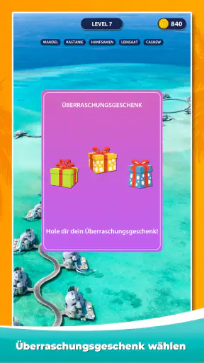 Word Surf - Ein Wortspiel screenshot