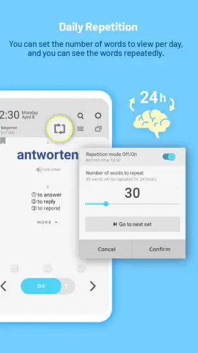WordBit German (for English) screenshot