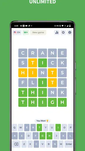 Wordly - Auf Deutsch Spielen screenshot