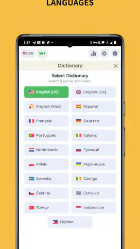 Wordly - Auf Deutsch Spielen screenshot