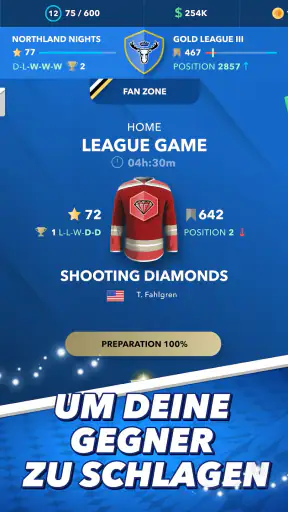 World Hockey Manager 2026 screenshot