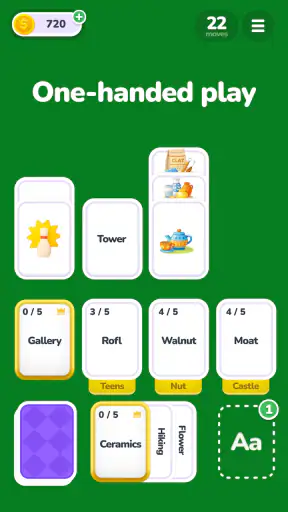Wort-Solitaire: Kategorien screenshot