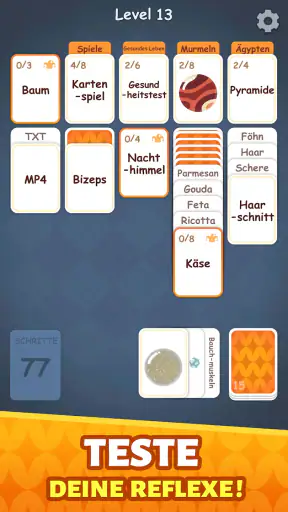 Wortsolitär: Associate Words screenshot