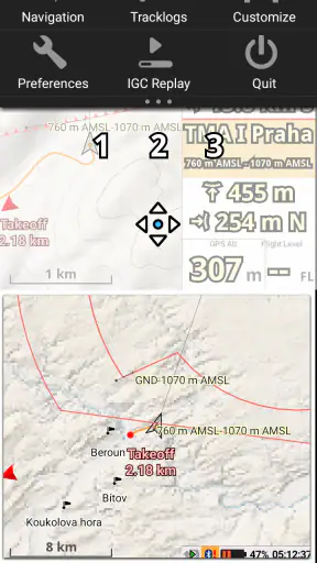 XCTrack screenshot