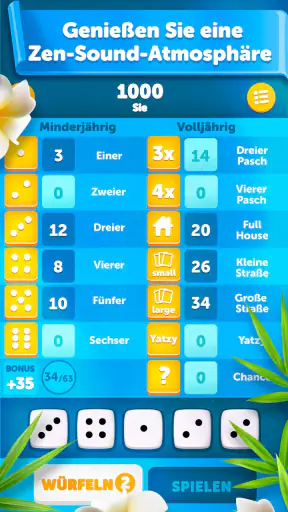 Yatzy Klassisch screenshot