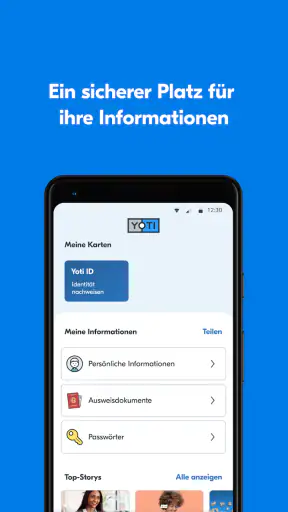 Yoti screenshot