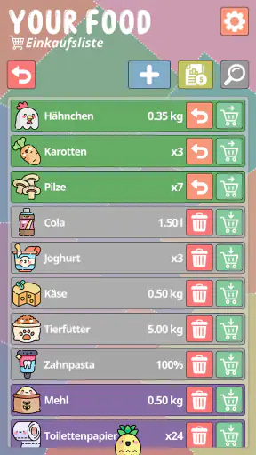 Your Food Anti Waste Inventar screenshot