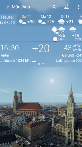 YoWindow Wetter - Unbegrenzt screenshot