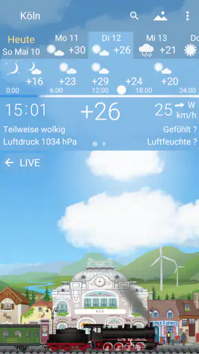 YoWindow Wetter - Unbegrenzt screenshot