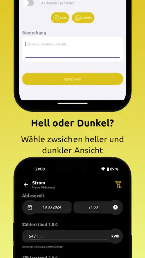Zählerstände | Ablesen, sparen screenshot