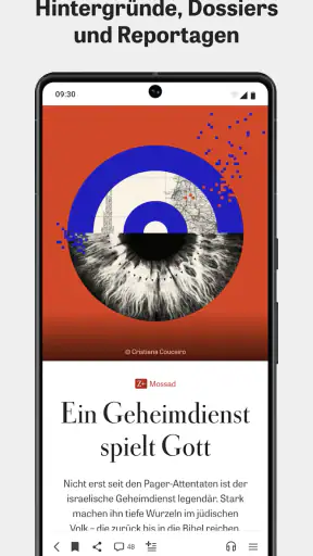 DIE ZEIT – Nachrichten screenshot
