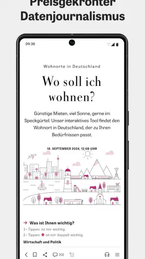 DIE ZEIT – Nachrichten screenshot