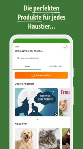 zooplus: Alles für dein Tier screenshot