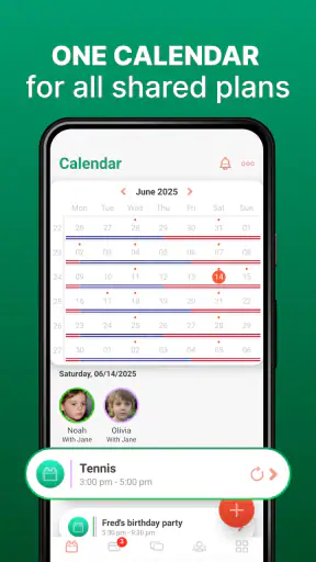 2houses | Co-Parenting App screenshot