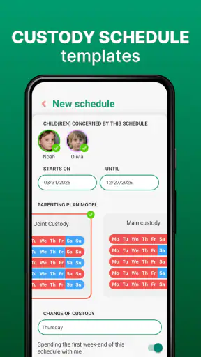 2houses | Co-Parenting App screenshot