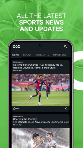 365Scores: Live Sports Scores screenshot