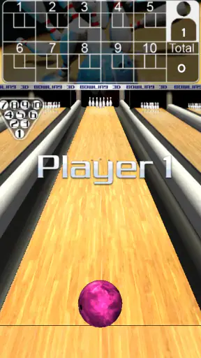 3D Bowling screenshot