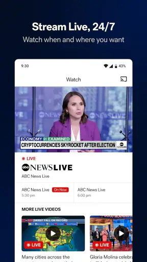 ABC News: Breaking News Live screenshot