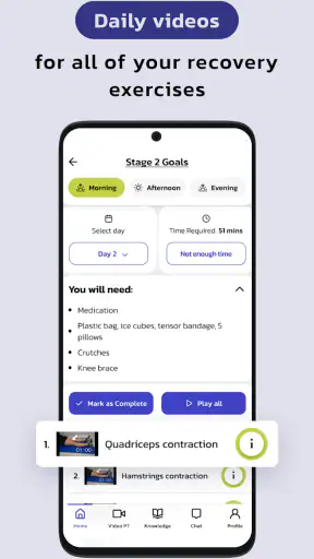 ACL & Knee Physical Therapy screenshot