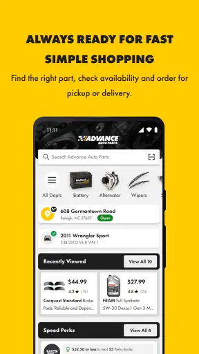 Advance Auto Parts + Tools/Acc screenshot