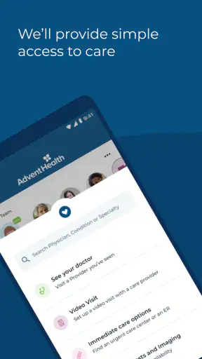 AdventHealth screenshot