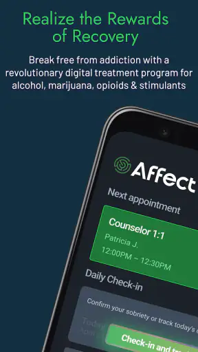 Affect: Addiction Recovery screenshot