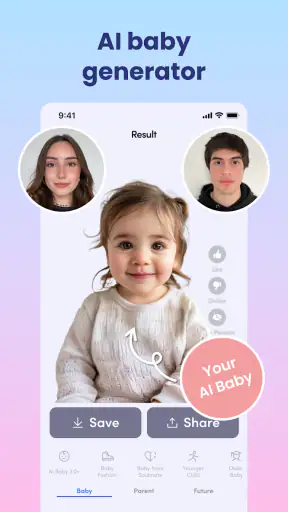 AI Baby Generator: Face Maker screenshot