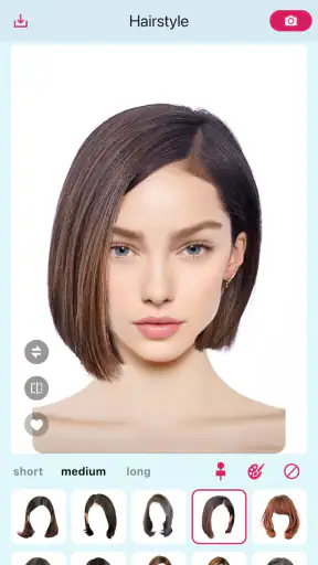 AI Hairstyle Try On・Bangs・Wigs screenshot