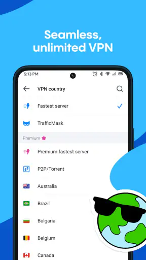 Aloha Browser - Private VPN screenshot