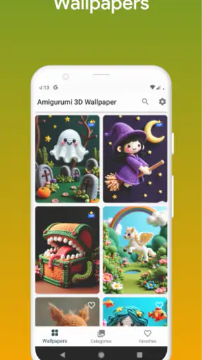 Amigurumi 3D Wallpaper screenshot