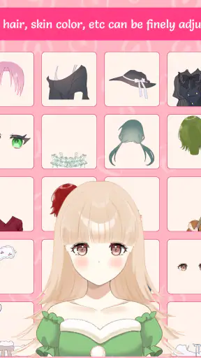 Anime Avatar: Cute OC screenshot