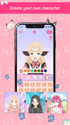 Anime Avatar: Cute OC screenshot
