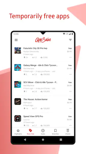 AppSales screenshot