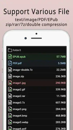 Arar - ComicViewer/TextReader screenshot