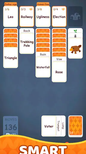 Associate Words: Solitaire screenshot