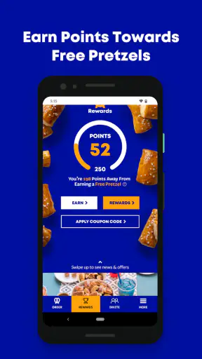 Auntie Anne’s Rewards screenshot