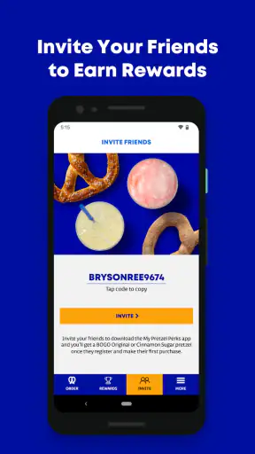 Auntie Anne’s Rewards screenshot