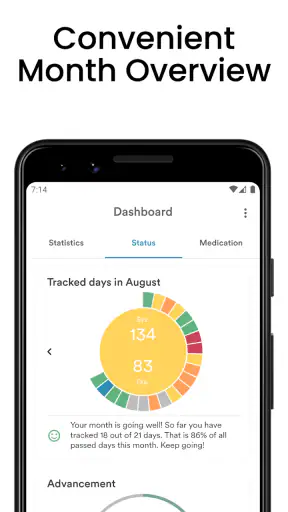 AVAX Blood Pressure Diary screenshot
