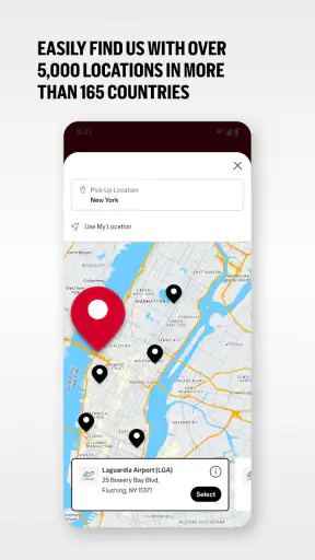 Avis Car Rental screenshot