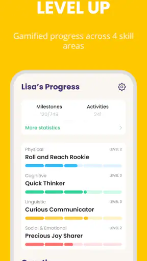 Baby Leap: Milestone Tracker screenshot