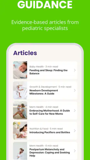 Baby Leap: Milestone Tracker screenshot