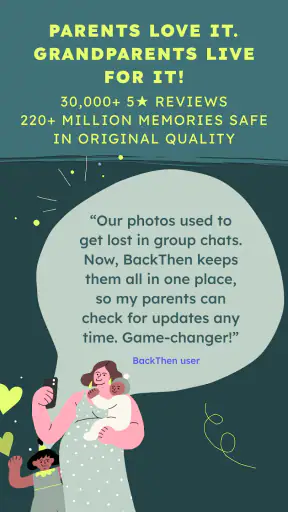 BackThen: Baby & Family Album screenshot
