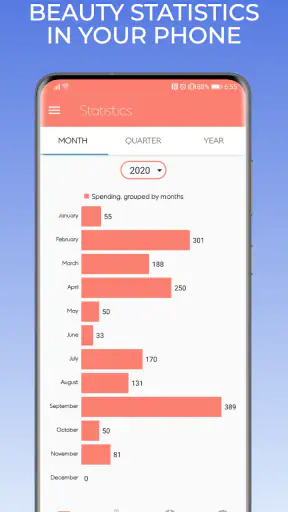 Beautistics: Makeup Organizer screenshot